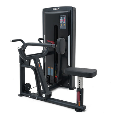 The Insight Fitness Low Row - SA005 with digital display on a white background